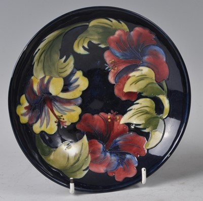 Lot 43 - A Moorcroft Anemone pattern footed circular...