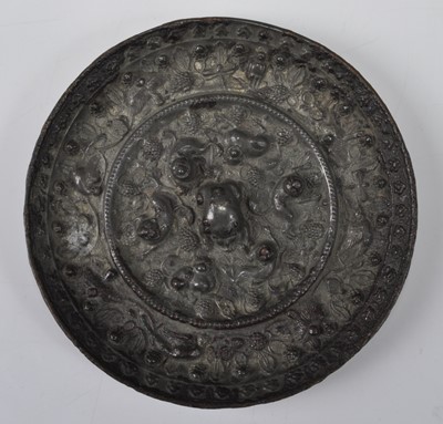 Lot 1234 - A Chinese bronze 'mythical beast and grapevine'...