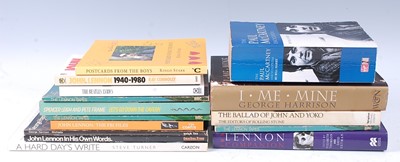 Lot 654 - The Beatles and related, a collection of books...
