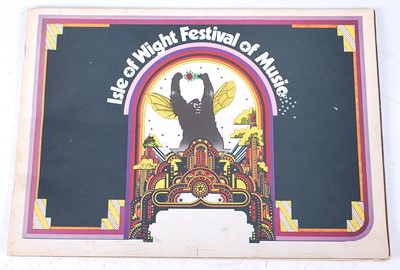 Lot 656 - A 1969 Isle of Wight Music Festival programme,...
