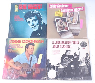 Lot 862 - Eddie Cochran and Gene Vincent, a collection...