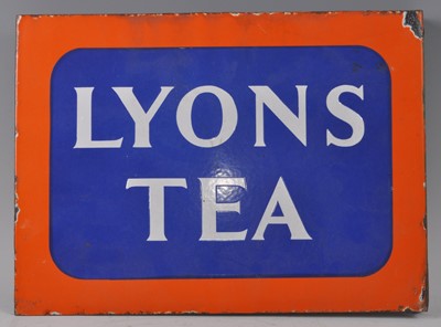 Lot 246 - An early 20th century enamel on metal...