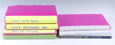 Lot 660 - Elvis Presley, a collection of seven fan...