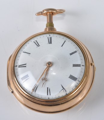 Lot 1155 - Nathaniel Delander - a George II 18ct gold...