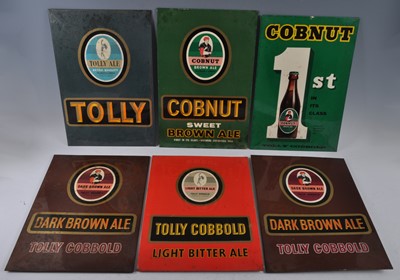 Lot 248 - Advertising breweryana - a collection of six...