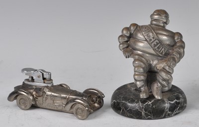 Lot 178 - A novelty Bugatti 1934 model chromed metal...