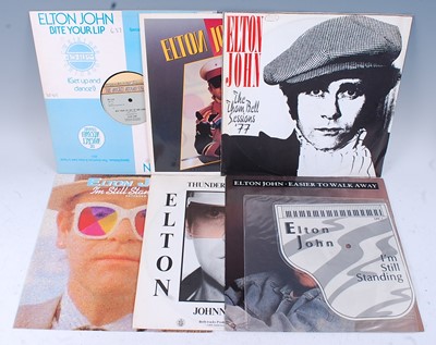 Lot 831 - Elton John, I'm Still Standing piano picture...