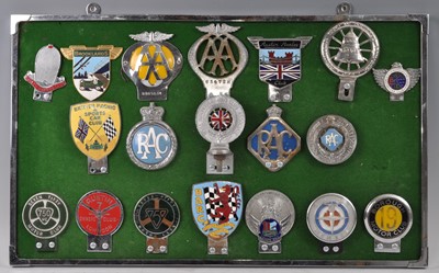 Lot 182 - Motoring memorabilia - a mid-20th century...