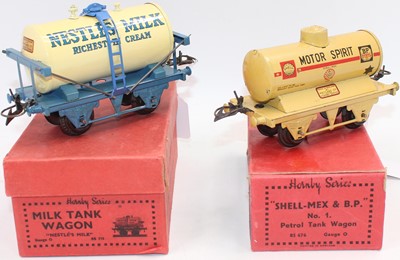 Lot 362 - Hornby 1936-9 totally repainted Nestles Milk...