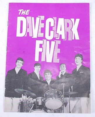 Lot 675 - The Dave Clark Five Show, a programme from the...