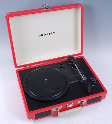 Lot 552 - A modern Crosley Model CR8005A-OR portable...