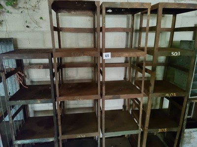Lot 65 - Shelving Units
