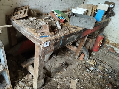 Lot 93 - Workbench