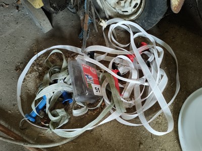 Lot 51 - 2 x Electric Tape Gate Sets