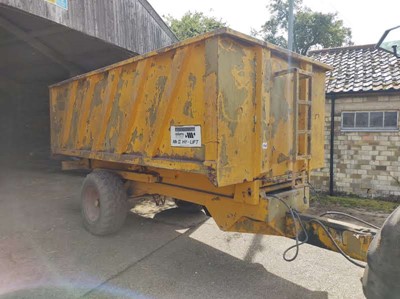 Lot 164 - 10t Adams Single Axle Mk II Hy-Lift Trailer...
