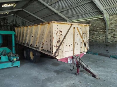Lot 163 - 10t Adams Twin Axle Tipping Trailer