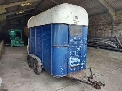 Lot 161 - Bramber Tandem Axle Horse Trailer