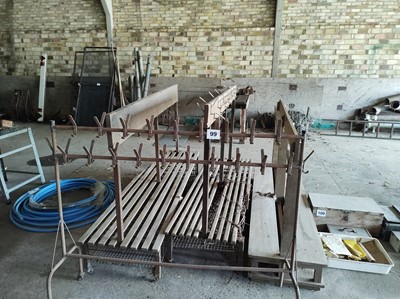 Lot 99 - Qty of Coat Hooks & Shoe Racks