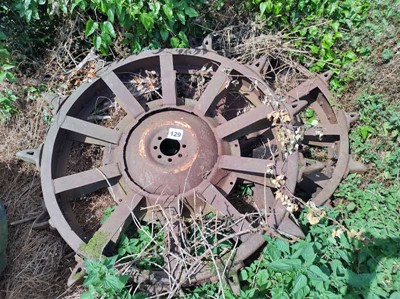 Lot 129 - Qty of Spade Lug Wheels