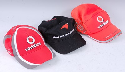 Lot 714 - A Vodafone McClaren Mercedes Formula 1 cap,...