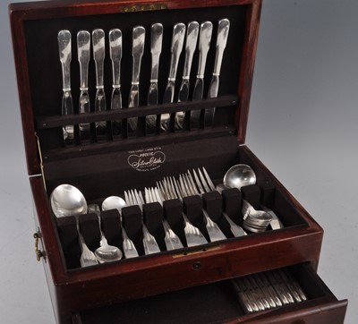 Lot 1076 - A Gorham American sterling silver part cutlery...