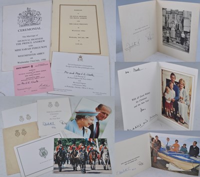 Lot 1216 - A collection of British Royal family related...