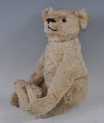 Lot 1215 - A Steiff vintage teddy-bear, with pale golden...