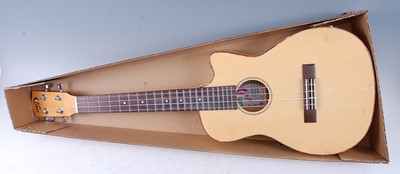 Lot 533 - A Lani Acoustica "Les Paul" Baritone elecetric...