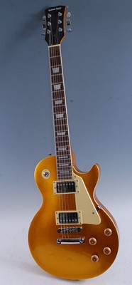Lot 535 - A Stretton Payne Les Paul style electric...