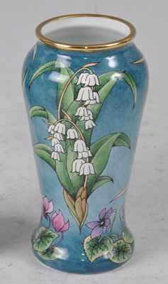 Lot 6 - A contemporary Moorcroft Enamels miniature...