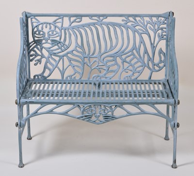 Lot 481 - Richard Bawden (b.1936) - a blue painted cast...