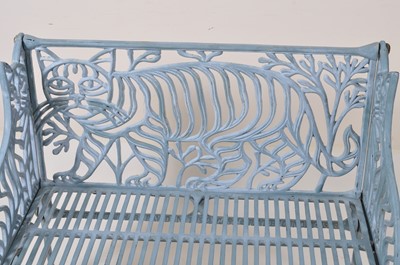 Lot 481 - Richard Bawden (b.1936) - a blue painted cast...