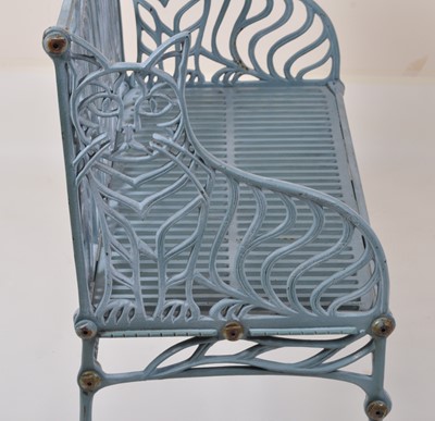 Lot 481 - Richard Bawden (b.1936) - a blue painted cast...