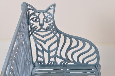 Lot 481 - Richard Bawden (b.1936) - a blue painted cast...