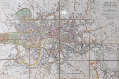 Lot 1303 - Pigot & Co - New Plan of London taken from the...
