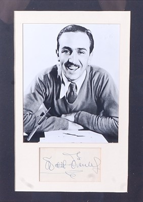 Lot 690 - Walt Disney, (1901-1966), American animator...