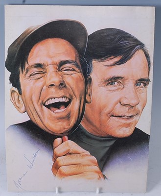 Lot 702 - A Norman Wisdom theatre tour programme, signed...