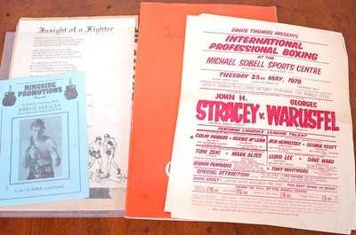 Lot 745 - A Mexican boxing match poster, for the Jose...