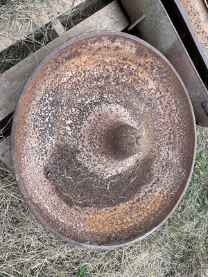 Lot 221 - Round Feeder 33 Inches Wide x 6 Inches Deep -...