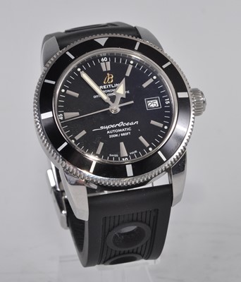 Lot 1171 - A gent's Breitling Super Ocean Heritage 42...