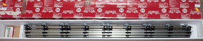 Lot 369 - Lionel O gauge track, 3-rail, 6 pieces each...