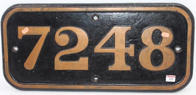 Lot 129 - An original No.7248 Class 7200 Locomotive...