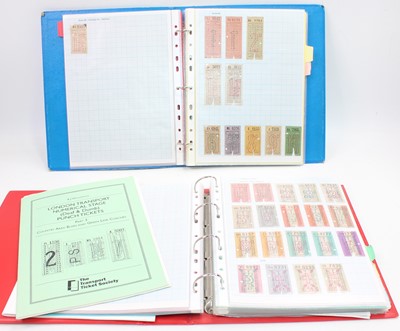 Lot 3 - 2 albums containing an extensive collection of...