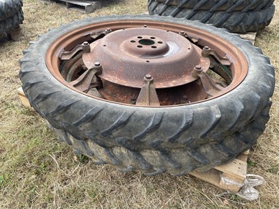 Lot 187 - Pair of Row Crop Wheels 6.5/44