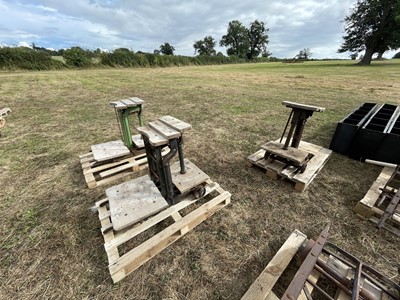 Lot 189 - 3 x Barn Scales with Weights