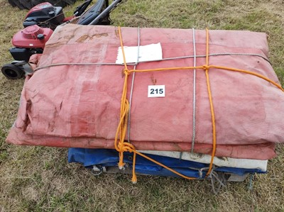 Lot 215 - Qty of Tarpaulins