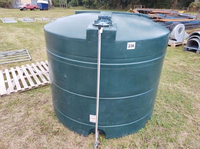Lot 236 - 2000l Oil Tank Plastic not Bunded