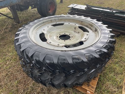 Lot 246 - 2 x Row Crop Wheels 12.4R46