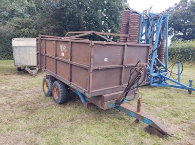 Lot 239 - 8t Twin Axle Hi-Tip Trailer