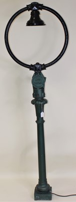 Lot 133 - A pair of Railway interest cast iron Ex...